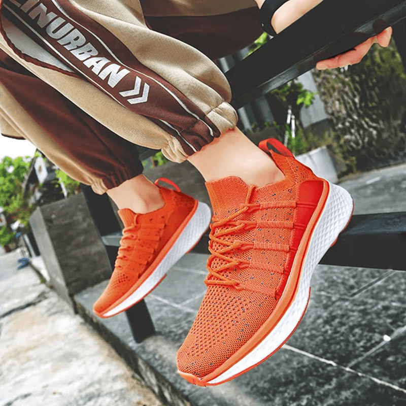 Custom Logo New Design Lace-up Causal Running Shoes