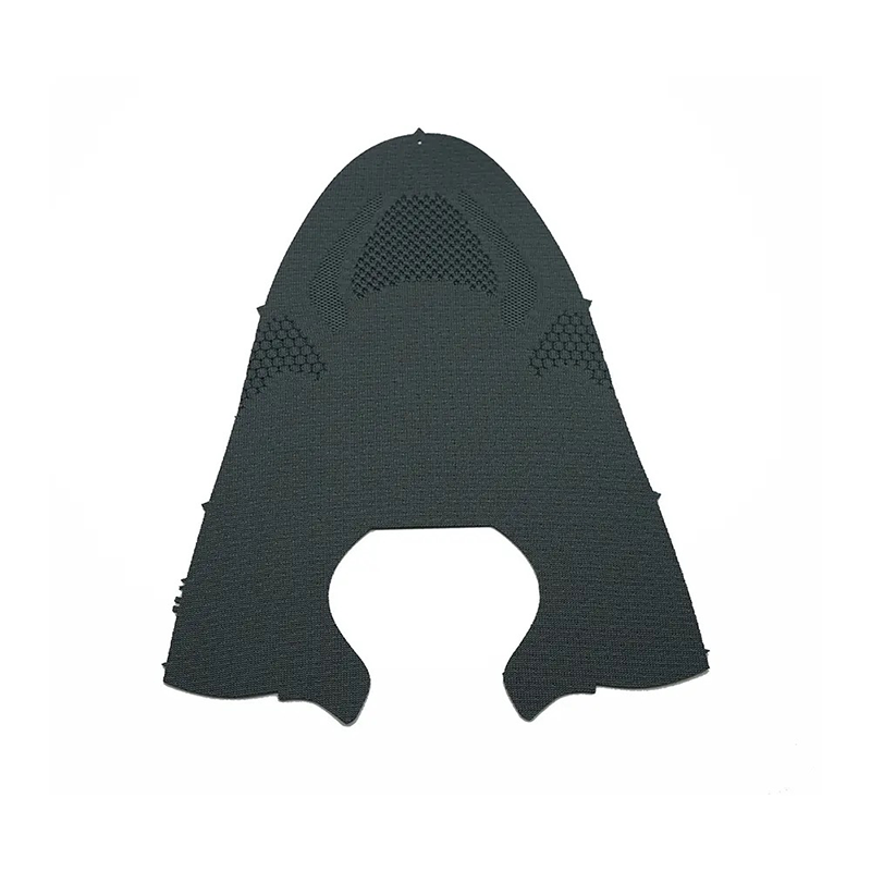 Customized design fabric upper ready made Vamp textile material Fly Knitted fabric upper for women’s shoes