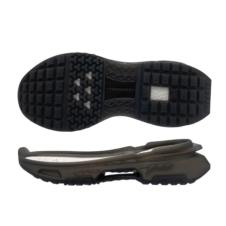 Eco-Friendly Materials Transparent Outsole Unisex EVA TPU Sole