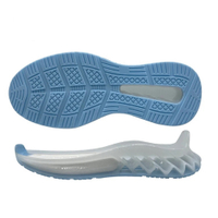 Fashion Blade Point Air Cushion Outsoles Transparent with TPU+Phylon